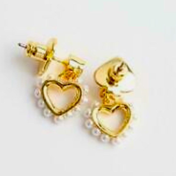 New Kate Spade shining spade pearl drop earrings - Picture 10 of 11